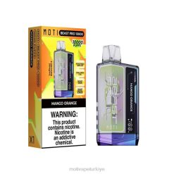 mango portakalı 000H47 - Moti vape pods Türkiye MOTI Beast Pro tek kullanımlık elektronik sigara (%5, 10000 nefes)